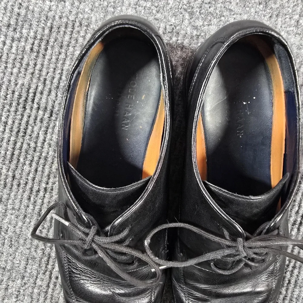 Cole Haan Shoes‎ Mens Size 11 Black Leather Oxford Dress Lennox Hill C11627